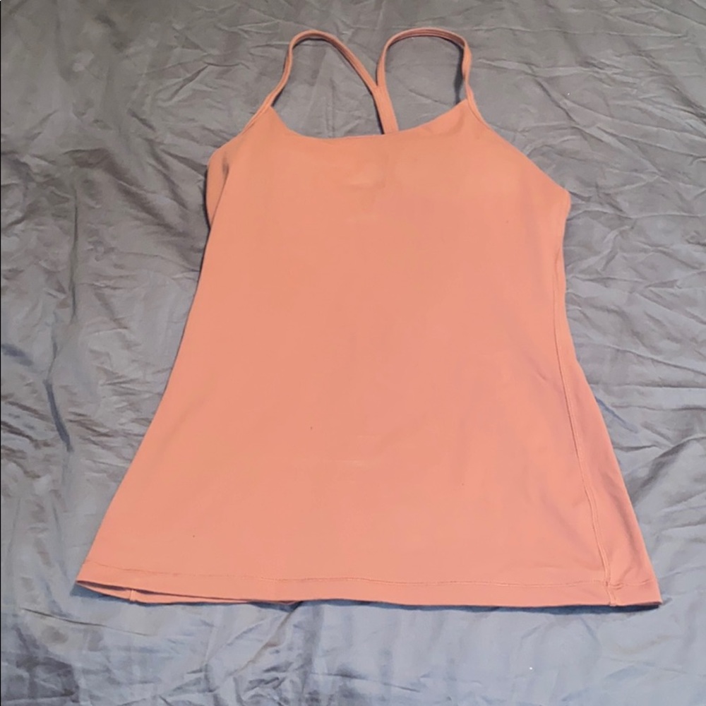 Size 8 crz yoga tank top- dusty rose